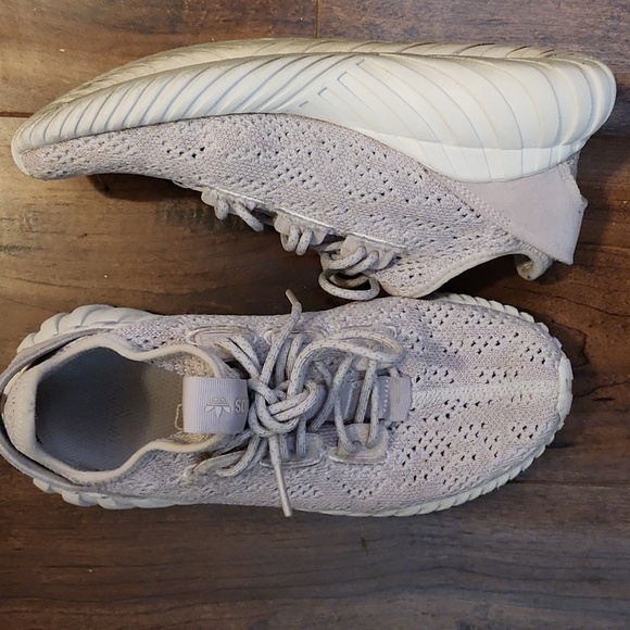 Adidas SZ 5 Tubular Doom Sock Primeknit Ice Purple Running Shoe - Picture 5 of 8